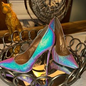Holographic Stiletto Heels